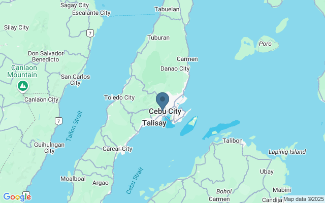 Kaart met locatie Jumalon Butterfly Sanctuary